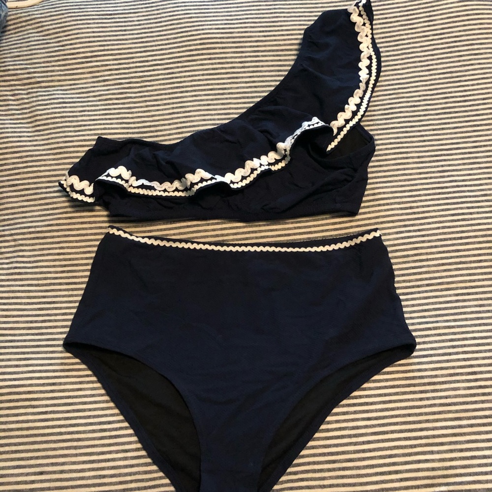 Jcrew One Shoulder Bikini